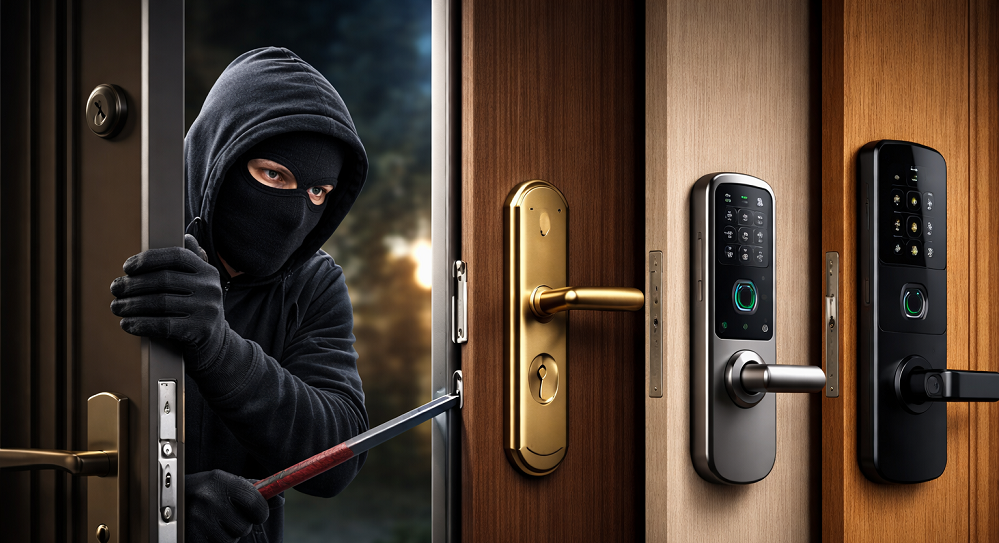 Tips Rumah Anti Kemalingan dengan Gagang Pintu Smart