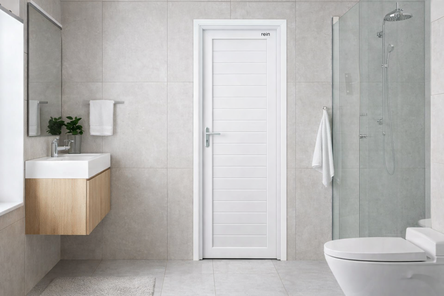 Kamar Mandi Lembap & Pintu Cepat Rusak? Ini Solusi Pintu Aluminium yang Lebih Tahan Lama