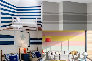 6 Ide Desain Dinding Menggunakan Konsep Garis Horizontal yang Bisa Dijadikan Inspirasi