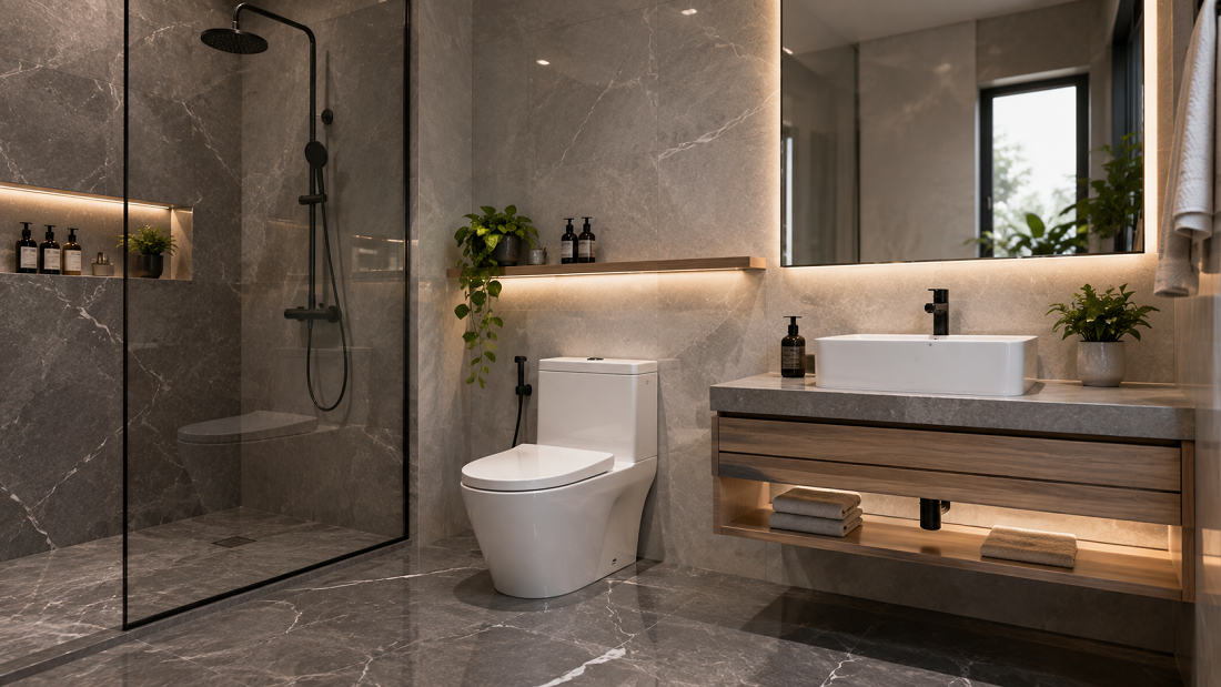 Apakah Granit Cocok untuk Kamar Mandi? Ini yang Perlu Diperhatikan
