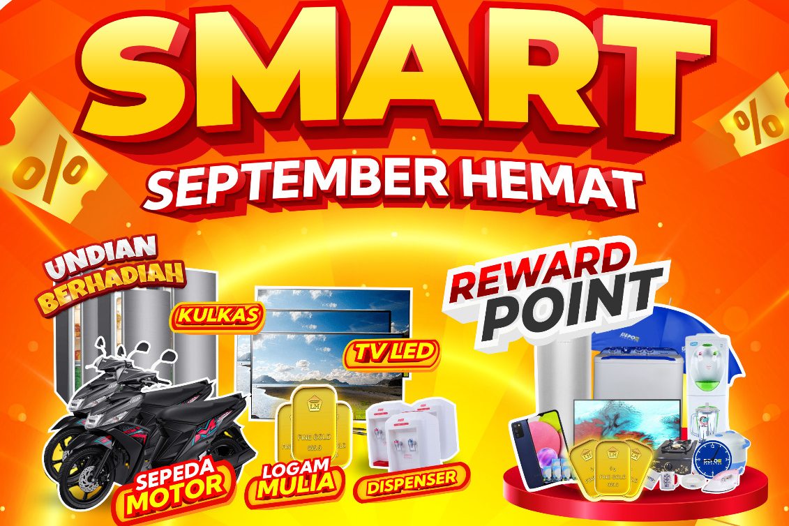 Ikuti Gebyar Undian Depo SS Bangunan, Hadiah Utama 2 Unit Motor