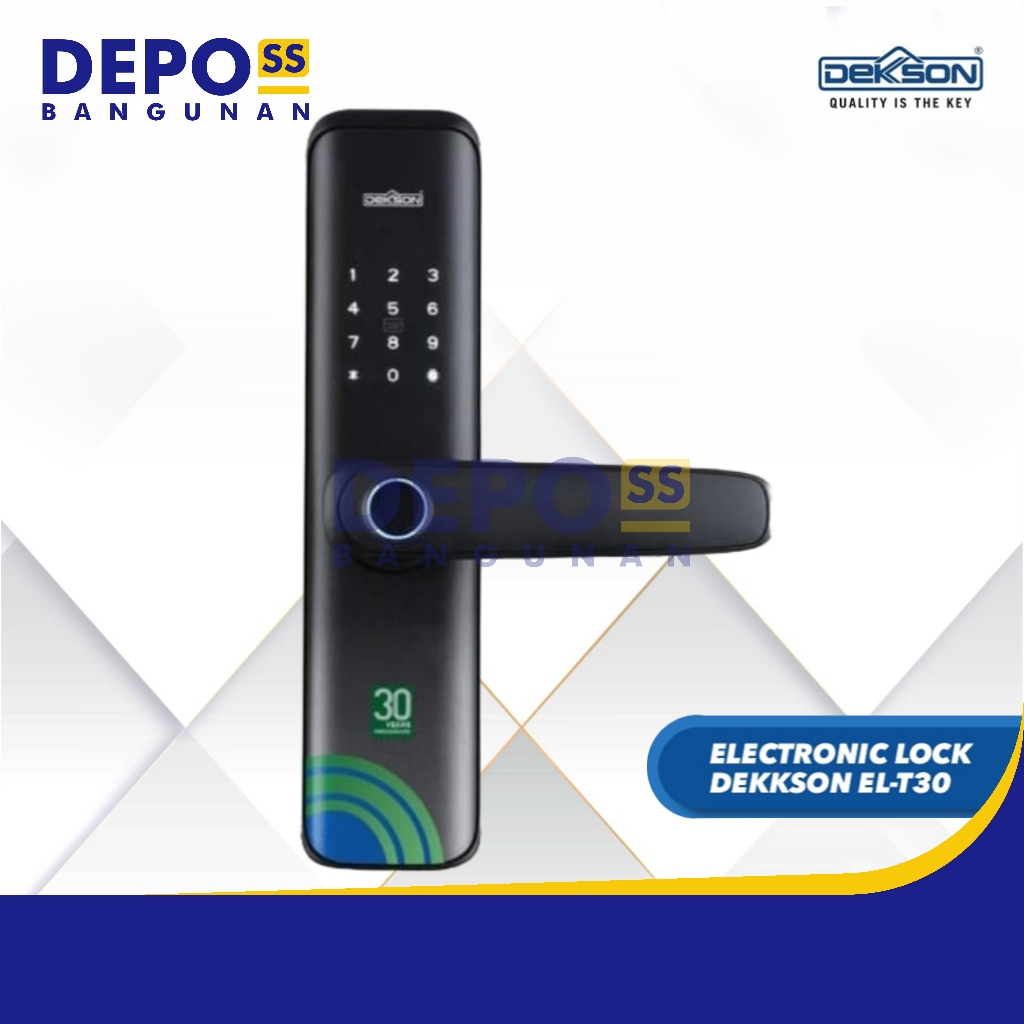 Smart Lock Dekkson EL-T30: Pilihan Tepat untuk Keamanan Rumah Anda