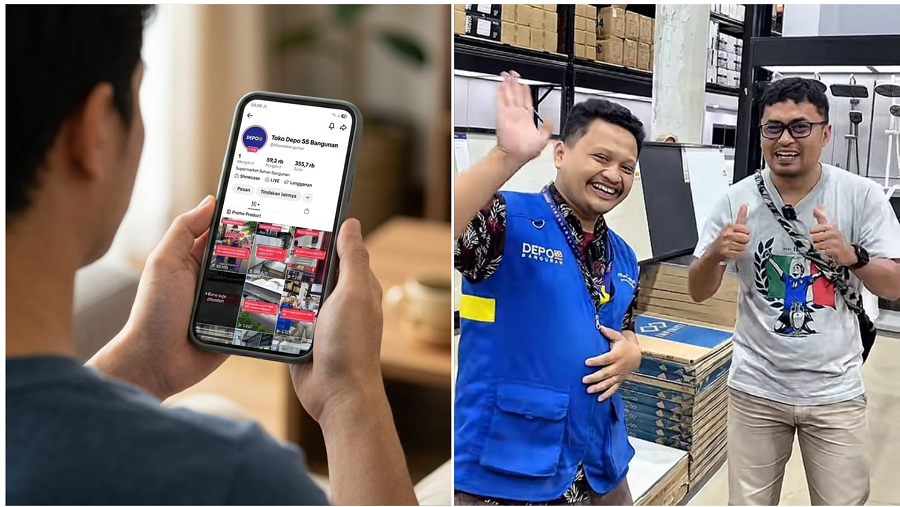 Dari TikTok ke Toko, Pelanggan Rela Datang Jauh ke Supermarket Bahan Bangunan Terlengkap di Jawa Barat