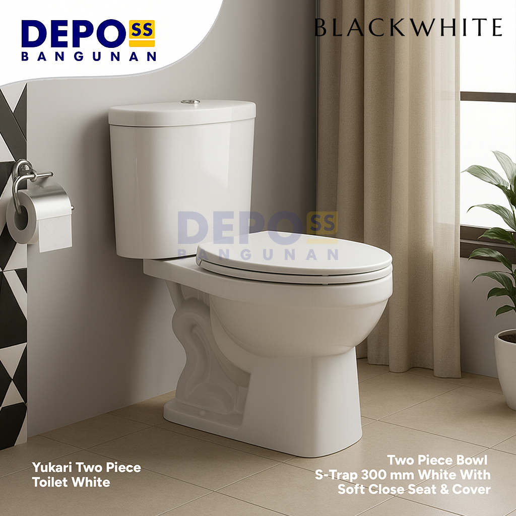 Kloset Duduk Yukari Two Piece